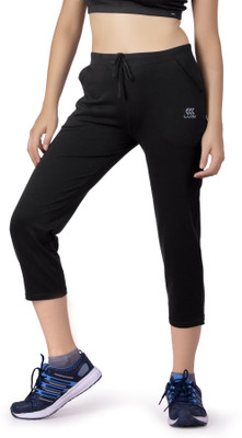 Laasa Sports CAPRI Women Black Capri