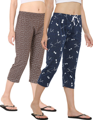 Ddaspration Women Multicolor Capri