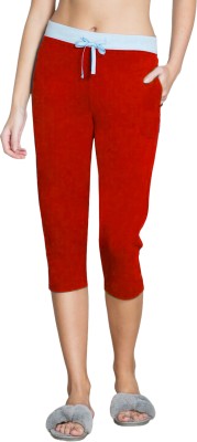 KEX Women Red Capri