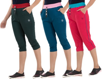 STYLE AK Women Green, Blue, Pink Capri