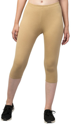 ARSHEEN ADORE Women Reversible Beige Capri