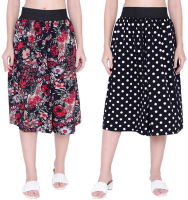 Prabhnoorskirts Women Multicolor Capri