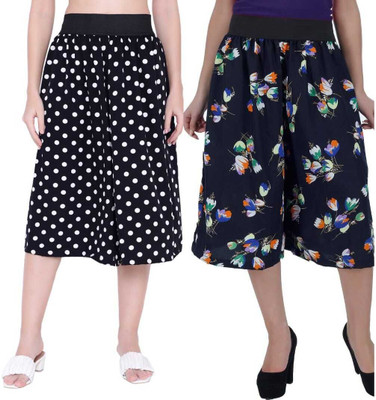Prabhnoorskirts Women Multicolor Capri