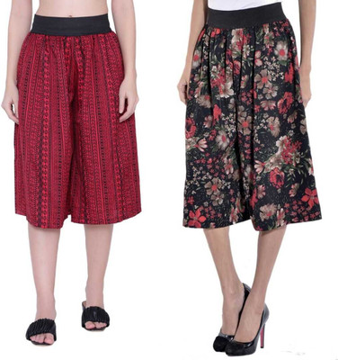 Prabhnoorskirts Women Multicolor Capri