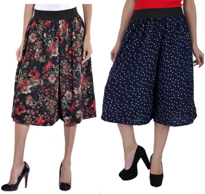 MaiyaCollection Women Multicolor Capri