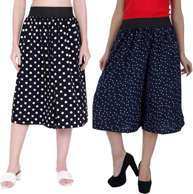 MaiyaCollection Women Light Blue Capri