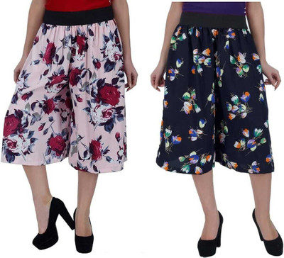 MaiyaCollection Women Multicolor Capri
