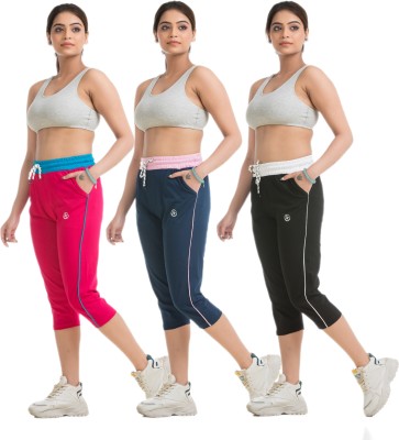 STYLE AK Women Pink, Blue, Black Capri