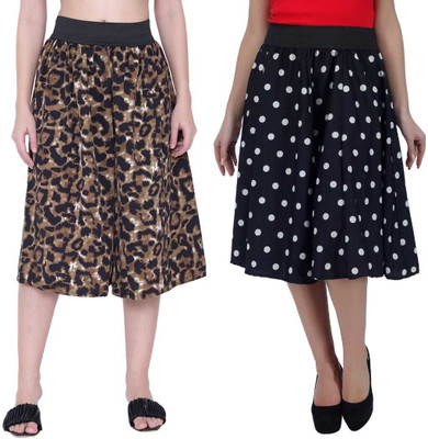 Prabhnoorskirts Women Multicolor Capri
