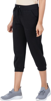 Thirteen Eleven Women Black Capri