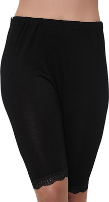 AMOUR SECRET Women Black Capri