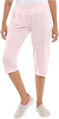 V-MART Capri Women Pink, Pink Capri
