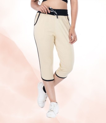 StyleAone CAPRI Women Beige Capri