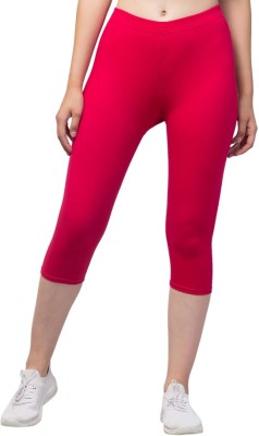 CLOUDTEN Women Pink Capri