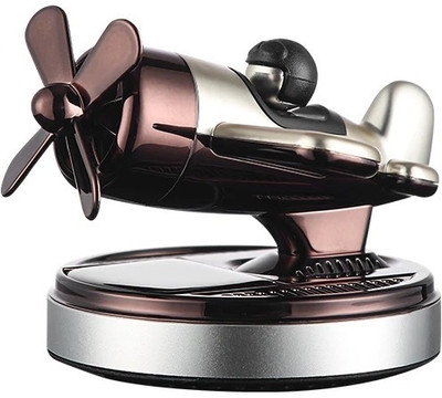 Auto Emporium Silver Aeroplane Glider Air Freshner For Car Dashboard Air Purifier(Pack of 1)