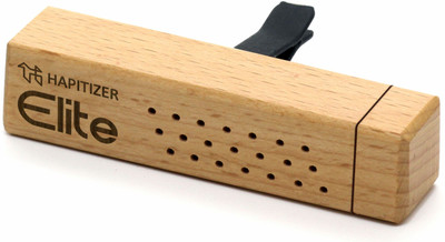 HAPITIZER Elite Woods 1.0 Car Air Freshener, Unique Natural Fragrance Wooden Car Air Freshener Air Purifier(Pack of 1)