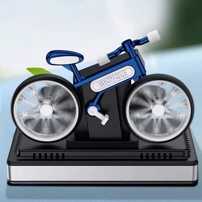 partizano Car Air Freshener Perfume AccessoriesSolar Powered Aroma Bicycle Design MULTICOL Diffuser BIS-23(1 Units)