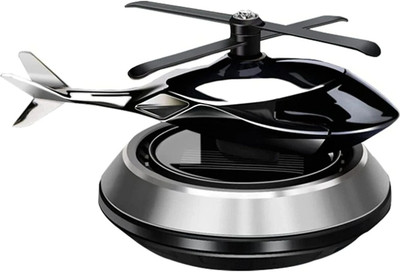 ASRYD Solar Energy Helicopter Alloy Car Air Freshener Organic Aromatherapy Air Purifier(Pack of 1)