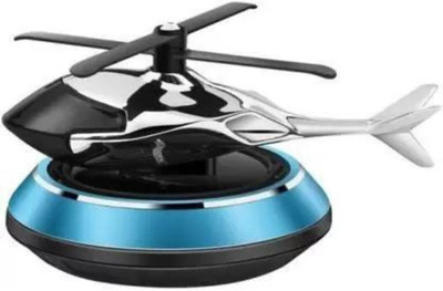 HALLOWS Solar Power Car Dashboard Helicopter With Perfume Car Freshener(50 ml) Car Air Freshener Perfume Solar Power Air Purifier(Pack of 1)