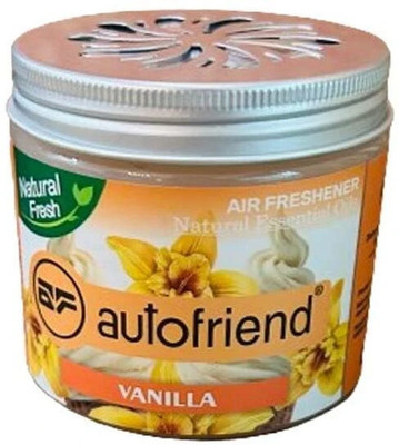 Campark Vanilla Strong fragrance natural fresh Cupholder and Dashboard Car Perfume Air Purifier(Pack of 1)