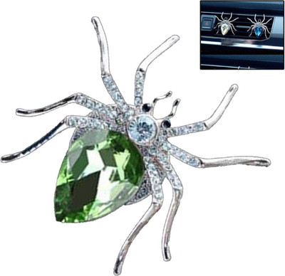 Favoto Car Perfume Diffuser Car Perfume Diffuser Diamond Spider Interior Air Fresher Vent Clip Air Purifier(Pack of 1)