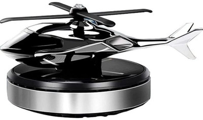 JUST MOD Helicopter car Solar Perfume air freshener Rotating Dashboard Accessories (Grey) Helicopter car Solar Perfume air freshener Rotating Dashboard Accessories (Grey) Air Purifier(Pack of 1)