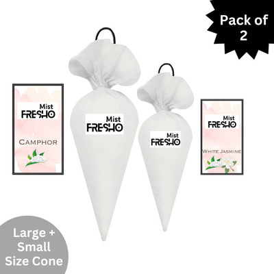 Mist Fresho Special Combo Camphor Cone Air Freshener, Car air freshener, Air freshener for room Air Purifier(Pack of 2)