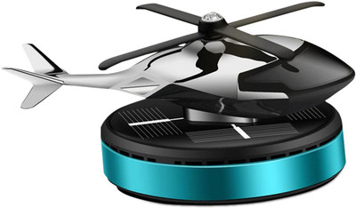 HALLOWS Living room, Car, home air freshener Helicopter air freshener Blue Air Purifier(Pack of 1)