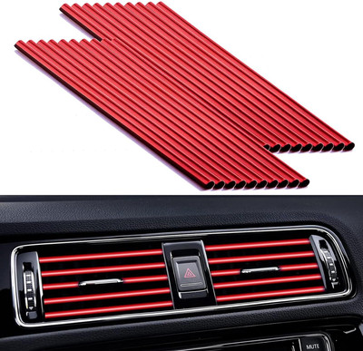ALMURAT 60-AL Car Air Vent Trim(Pack of 20)