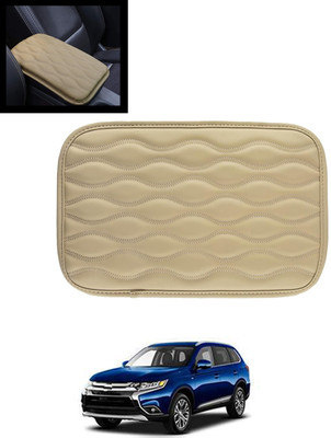 MATIES Unique Design Universal Waterproof Beige Rectangle Armrest Cover For Car-201 Car Armrest Cover