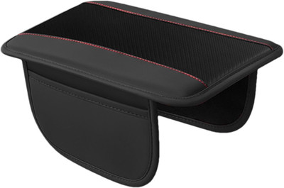 NowExp Premium Car Armrest Cover PU Leather Console Protector with Anti-Slip Design Car Armrest Cover