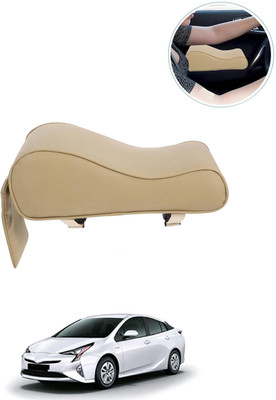 MATIES Beige Armrest Cover With Phone Holder Unique Shape For Car/Travelling-207 Car Armrest Pad Cushion