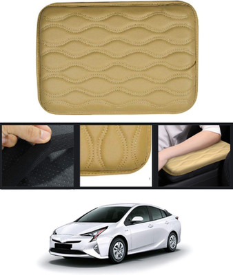 MATIES Universal Car Armrest Cover Cushion Protector Car Interior Decor Beige 207 Car Armrest Pad Cushion
