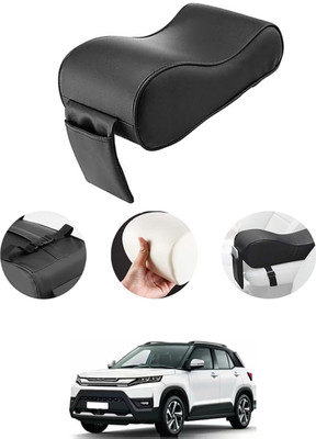 CCMM Universal Black Arm Pain Releif Armrest/Handrest With Phone Holder For Car-301 Car Armrest Cover