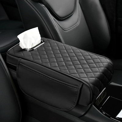 AKMOR Car Armrest Cushion Universal Fit Armrest For Car Car Armrest Pad Cushion
