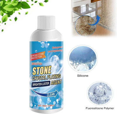 HUYNICEN 2 Pcs Stone Crystal Plating Brighten Luster Agent for Marble, Granite & Stone, Car Audio Panel Remover