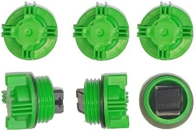 GoodsBazaar inverter battery water level float indicator cap set white 30mm thread size Height Gauge