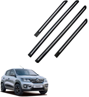 TECHMOZ RENAULT KWID DOOR SIDE BEADING CHROME LINE SET OF 4 Car Beading Roll For Door(5 m)