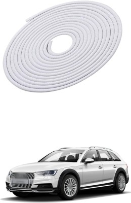 PROEDITION Plastic, Rubber Car Door Guard(White, Pack of 1, Audi, A4)