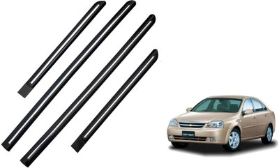 TECHMOZ CHEVROLET OPTRA DOOR SIDE BEADING CHROME LINE SET OF 4 Car Beading Roll For Door(5 m)