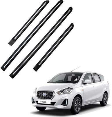 TECHMOZ DATSUN GO PLUS DOOR SIDE BEADING CHROME LINE SET OF 4 Car Beading Roll For Door(5 m)