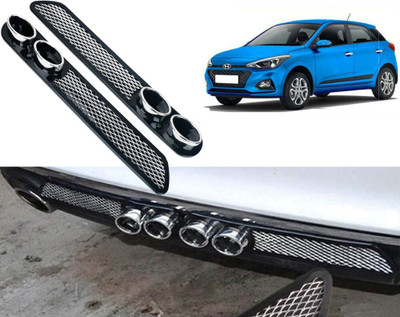 Selifaur Car Rear Dual Tip Bumper Lip Diffuser For_ I20 Elite 2018 Car Beading Roll For Bumper(5 m)