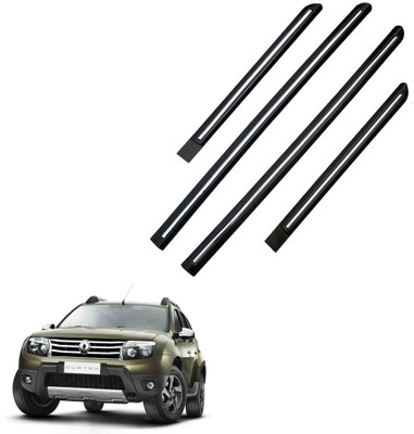 TECHMOZ RENAULT DUSTER DOOR SIDE BEADING CHROME LINE SET OF 4 Car Beading Roll For Door(5 m)
