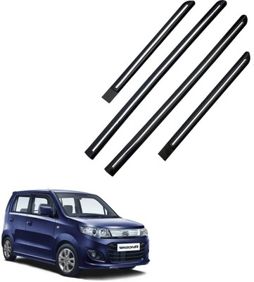 TECHMOZ MARUTI WAGONR 2011-2018 DOOR SIDE BEADING CHROME LINE SET OF 4 Car Beading Roll For Door(5 m)