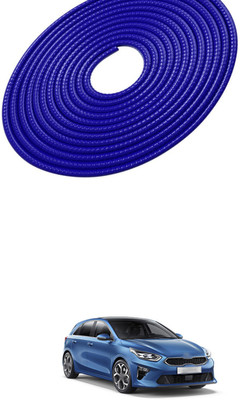 PROEDITION Plastic, Rubber Car Door Guard(Blue, Pack of 1, Hyundai, Universal For Car)