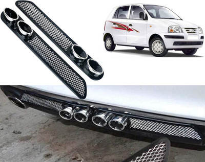 Selifaur Car Rear Dual Tip Bumper Lip Diffuser For_ Santro Xing Car Beading Roll For Bumper(5 m)