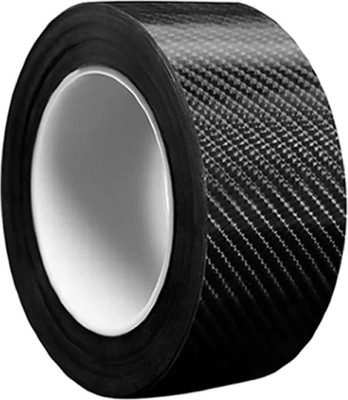 Mr fix HI-Gloss Black Carbon Fiber Style Waterproof Tape For Astra Club 50 mm x 5 m Carbon Fiber Black Reflective Tape(Pack of 1)