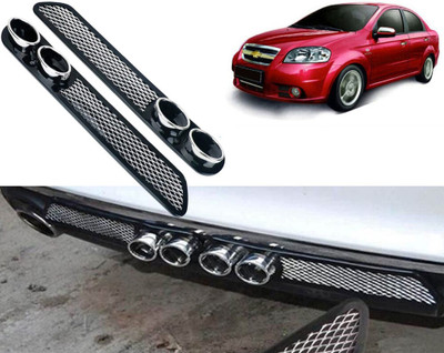 Selifaur Car Rear Dual Tip Bumper Lip Diffuser For_ Aveo Car Beading Roll For Bumper(5 m)