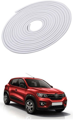 PROEDITION Plastic, Rubber Car Door Guard(White, Pack of 1, Renault, Kwid)