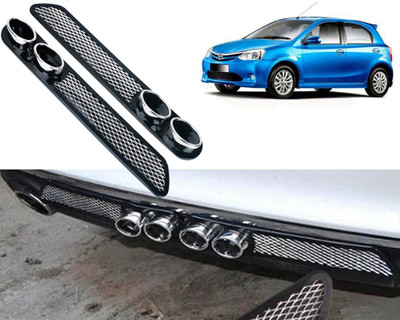 Selifaur Car Rear Dual Tip Bumper Lip Diffuser Car Beading Roll For Bumper(5 m)